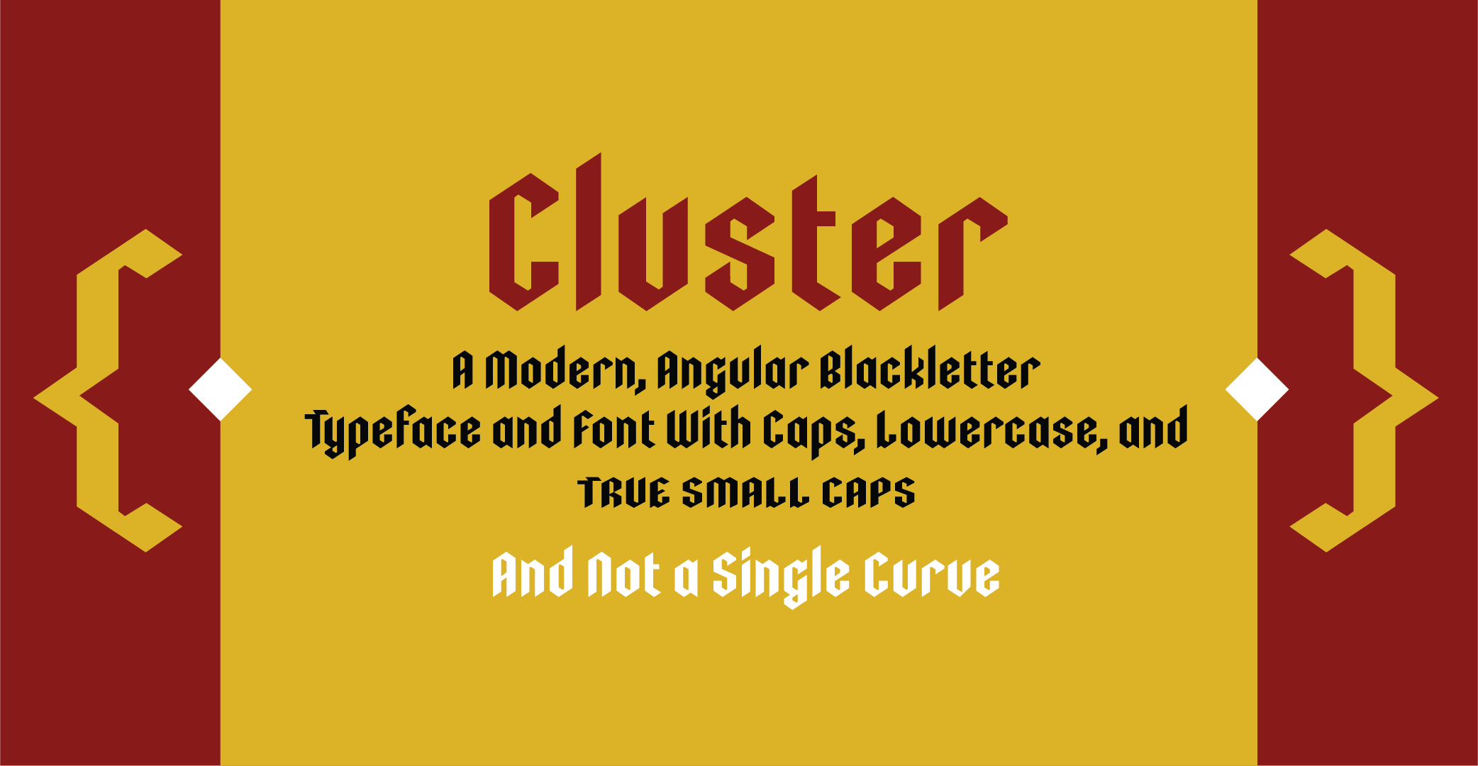 Cluster At Weathersbee Type Micro Foundry Fonts By Derek Weathersbee